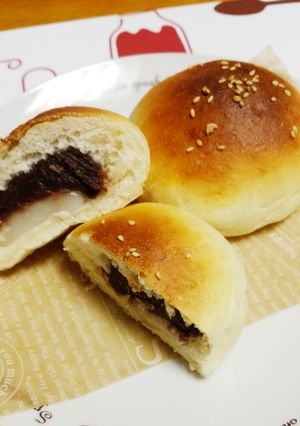餅いりあんぱん-レシピのメイン写真