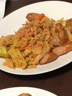 コチュジャン野菜炒め-レシピのメイン写真