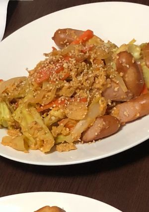 コチュジャン野菜炒め-レシピのメイン写真
