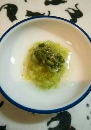 離乳食(中期)オクラと白菜のおひたし-レシピのメイン写真