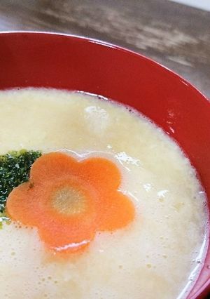 ささっと出来るで♪長いものふわふわ汁-レシピのメイン写真