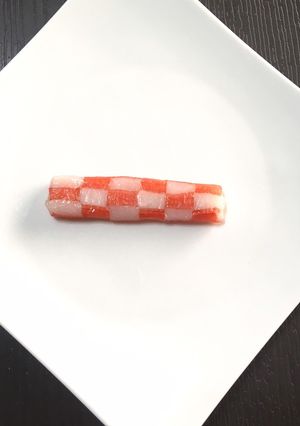 市松カニカマ-レシピのメイン写真
