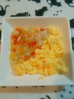 離乳食(中期)オムライス風-レシピのメイン写真