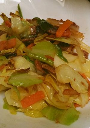味付けいらず100均アンチョビ野菜炒め-レシピのメイン写真