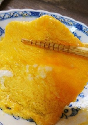 レンチンDE焦がさず簡単薄焼き卵-レシピのメイン写真