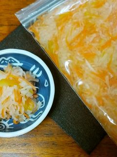 ゆず茶で簡単酢の物-レシピのメイン写真