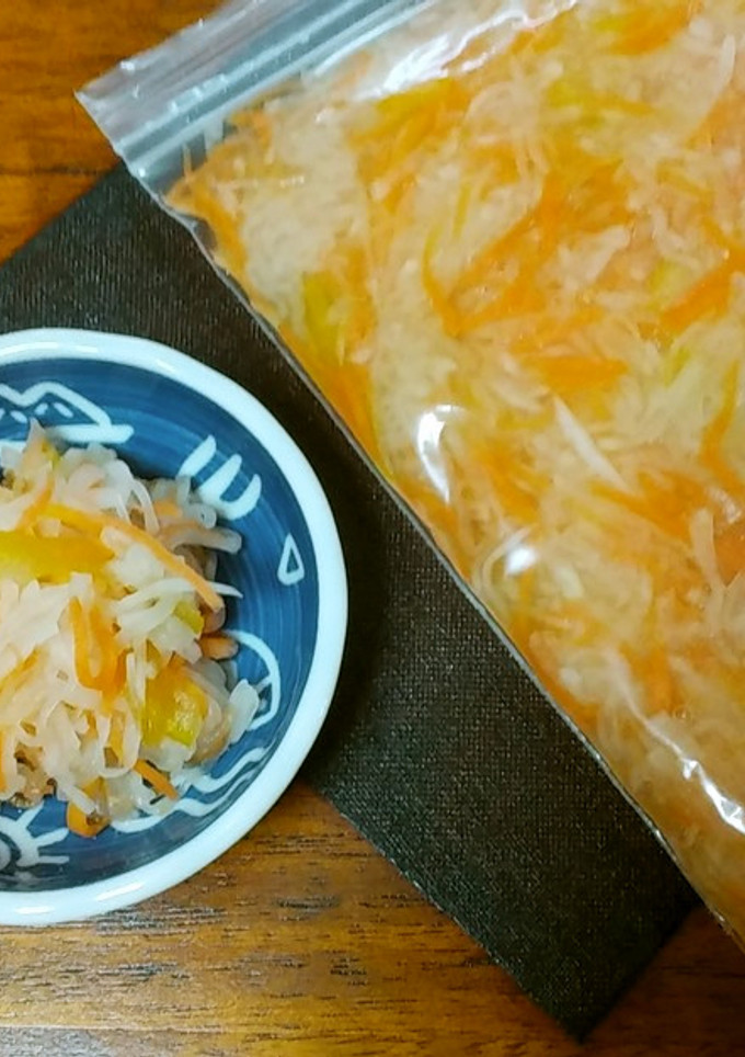 ゆず茶で簡単酢の物-レシピのメイン写真