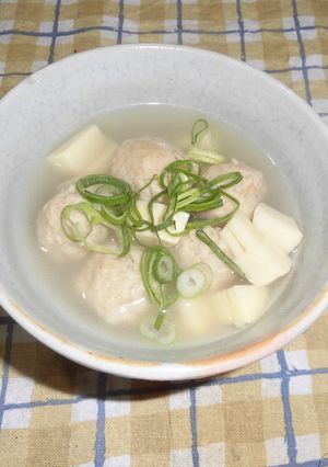 絶品！魅惑の鶏団子スープ-レシピのメイン写真