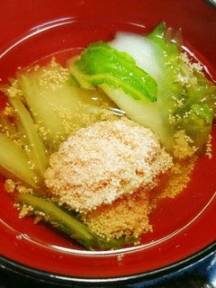 からだぽかぽか♥白菜の辛子明太子スープ-レシピのメイン写真