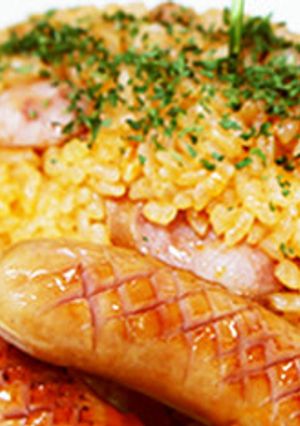 簡単!炊飯器でつくるケチャップライス-レシピのメイン写真