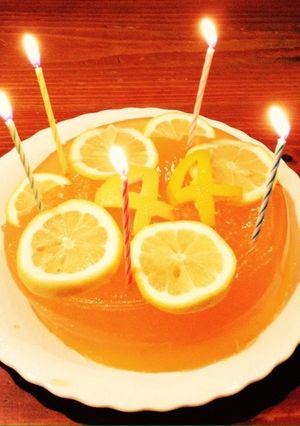 カンキツ系 三層！ゼリーケーキ☆-レシピのメイン写真