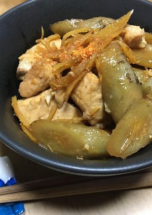 カジキと牛蒡の生姜たっぷり煮-レシピのメイン写真