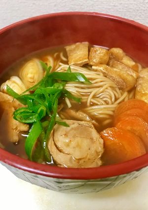 味噌煮込み♡温麺-レシピのメイン写真