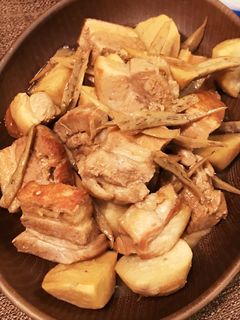 豚バラブロックと根菜の炒め煮-レシピのメイン写真