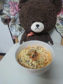 アロハ~気分のキムチ天かすうどん!-レシピのメイン写真