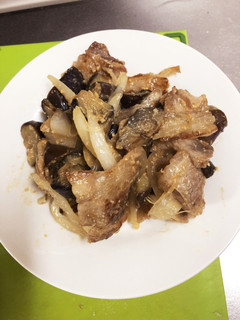 新玉ねぎで甘くて時短☆茄子の味噌炒め-レシピのメイン写真