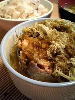 とろろ昆布ポン酢で鯖缶。-レシピのメイン写真