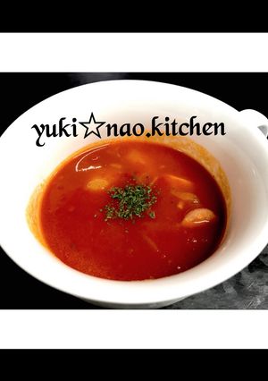 ☆トマト缶で簡単♡濃厚トマトスープ☆-レシピのメイン写真