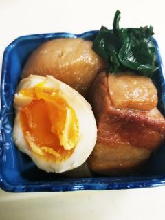 【初心者OK♡】半熟煮卵とホロホロ角煮-レシピのメイン写真