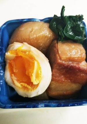 【初心者OK♡】半熟煮卵とホロホロ角煮-レシピのメイン写真