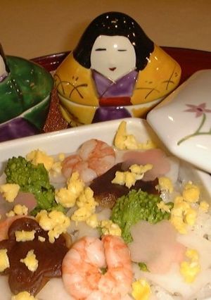 ひなちらし寿司-レシピのメイン写真
