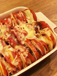 じゃがいもとトマトのチーズ焼き-レシピのメイン写真