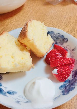 簡単シフォンケーキ-レシピのメイン写真