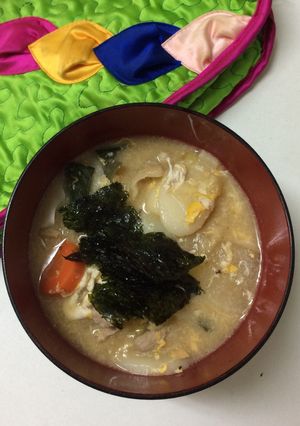 韓国風お雑煮トック-レシピのメイン写真