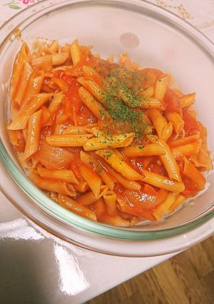 トマトソースペンネ-レシピのメイン写真