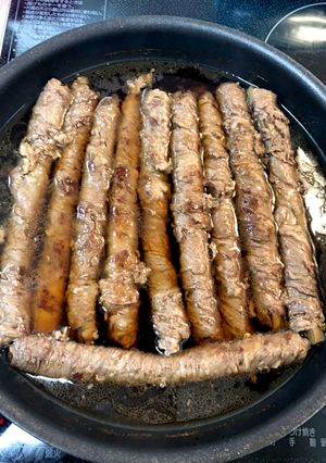 おせちに！冷凍保存！ごぼうの肉巻き-レシピのメイン写真