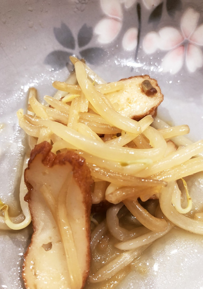 もやしとさつま揚げのしょうが炒め-レシピのメイン写真