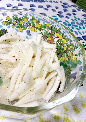 簡単一品♪あとひき大根サラダ-レシピのメイン写真