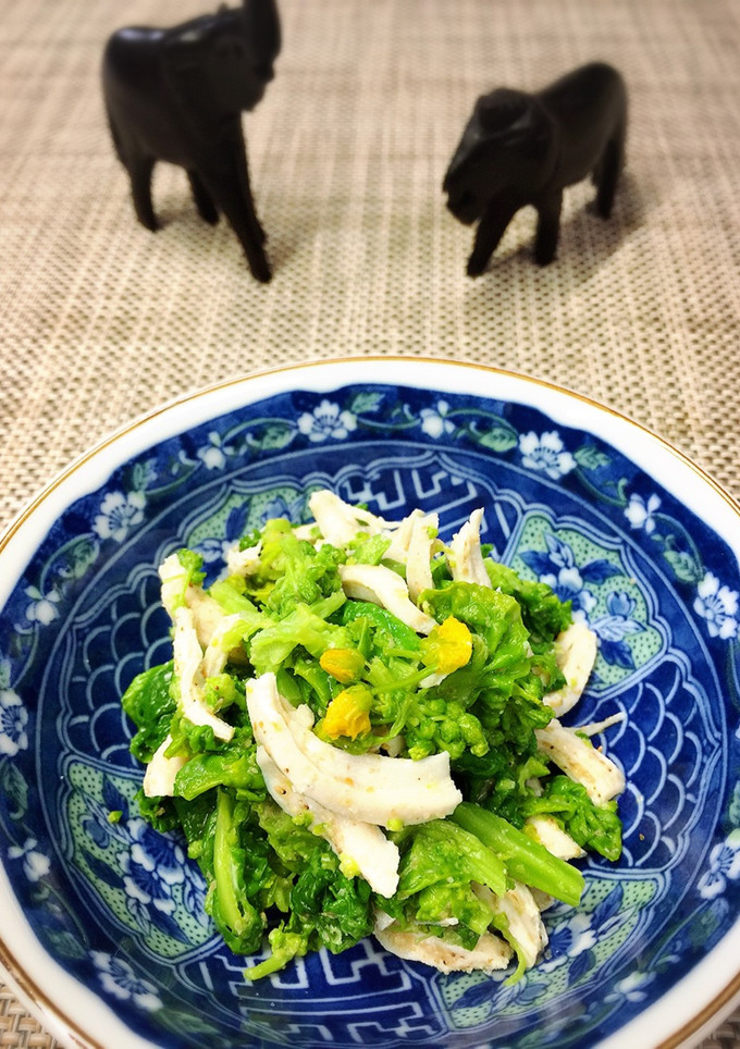 菜花とササミの和え物-レシピのメイン写真