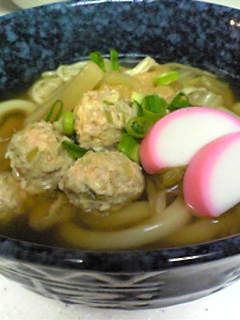 あったか♡鶏だんご入り煮込みうどん-レシピのメイン写真