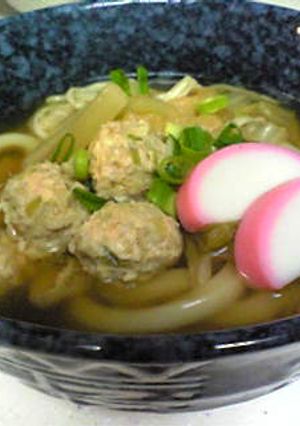 あったか♡鶏だんご入り煮込みうどん-レシピのメイン写真