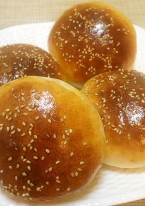簡単パン作り☆ハンバーガーバンズ-レシピのメイン写真