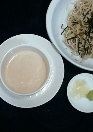 お蕎麦のくるみ味噌つゆ-レシピのメイン写真