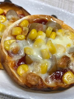 餃子の皮ピザ:ウインナーコーン-レシピのメイン写真