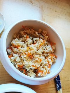 にんじん炊き込みご飯-レシピのメイン写真