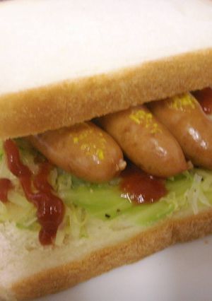 ホットドッグサンド-レシピのメイン写真