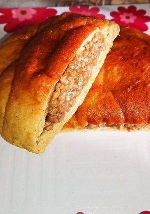糖質制限☆肉焼きまん風-レシピのメイン写真