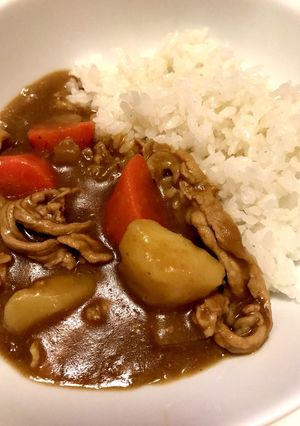 豚こまの和風カレー-レシピのメイン写真