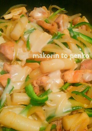 タッカルビ風＊鶏もも肉のカレートッポギ-レシピのメイン写真