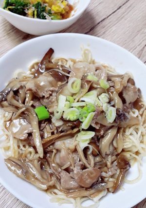 きのこと豚肉の中華あんかけ-レシピのメイン写真