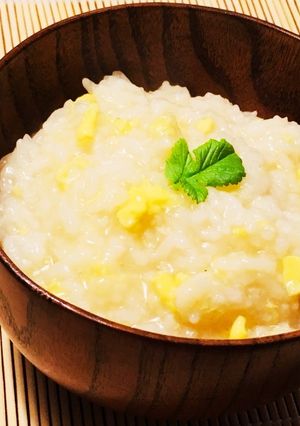 あったか♪簡単卵雑炊~炊飯器で出来ます~-レシピのメイン写真