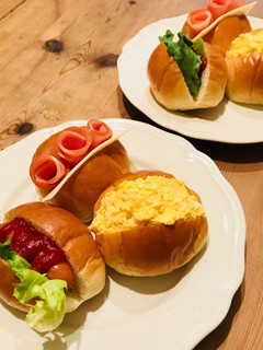 簡単朝食♡3種のロールパンサンド-レシピのメイン写真