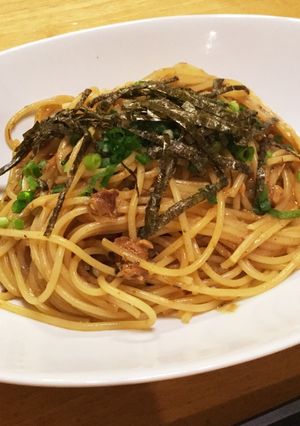 サバ缶の残りDEリメイクパスタ！-レシピのメイン写真