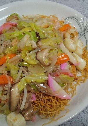 長崎皿うどん-レシピのメイン写真