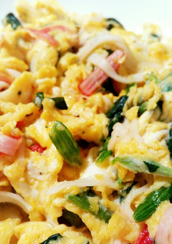 簡単♪彩り野菜炒り卵-レシピのメイン写真