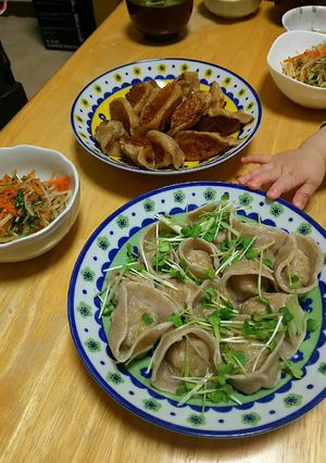 皮も作っちゃう餃子-レシピのメイン写真